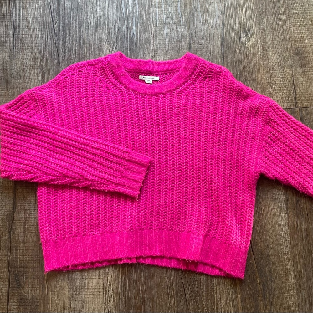 Pink American Eagle Sweater
